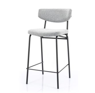 Barska stolica Crockett-siva 45 X 56 X 92 cm