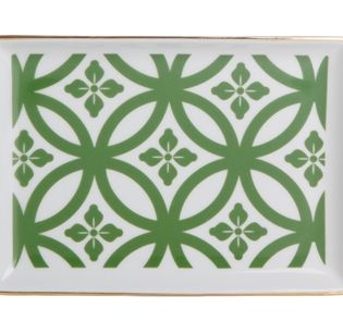 Morocco plata 18cm, zelena
