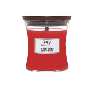 WOODWICK CLASSIC Crimson Berries MIRISNA SVIJEĆA, MEDIUM