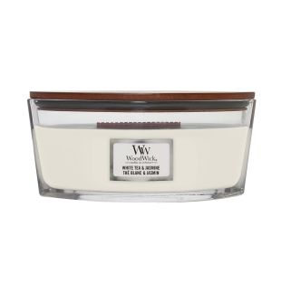 WoodWick Classic White Tea & Jasmin mirisna svijeća, Elipse