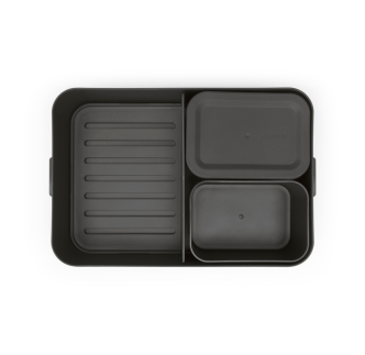 Kutija za ručak Make & Take Bento, tamnosiva