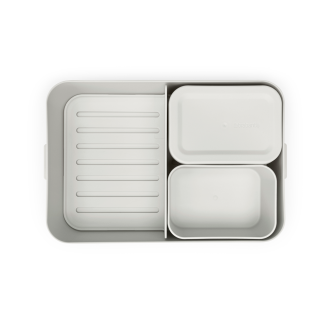 Kutija za ručak Make & Take Bento, svijetlosiva