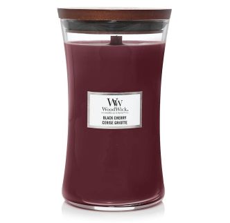 WoodWick Classic Black Cherry mirisna svijeća, large