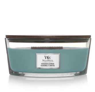 WoodWick Classic Evergreen Cashmere mirisna svijeća, Elipse