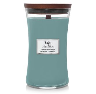 WoodWick Classic Evergreen Cashmere mirisna svijeća, Large