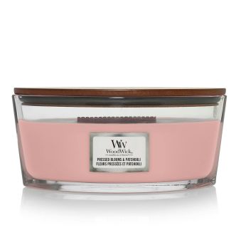 WoodWick Classic Pressed Blooms & Patchuli mirisna svijeća, Elipse