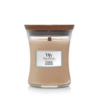 WoodWick Classic Cashmere mirisna svijeća, MEDIUM