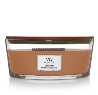 WoodWick Classic Santal Myrrh mirisna svijeća, Elipse