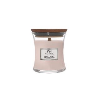 WoodWick Classic Vanilla & Sea Salt mirisna svijeća, Mini