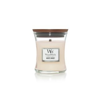 WoodWick Classic White Honey mirisna svijeća, Mini