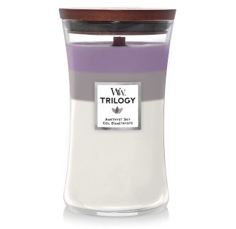 Woodwick Trilogy Amethyst Sky mirisna svijeća, Large