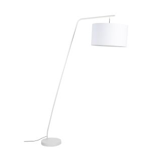 Podna lampa Martine, bijela
