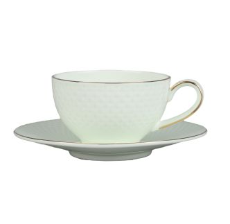 Artascope porculanske cafe šoljice i tanjirići, mint, set 6 komada