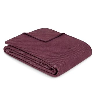 eka Uni Struktur Charlotte GOTS, burgundy