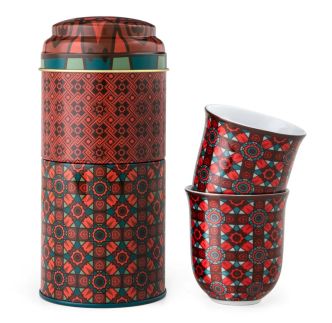 Limena kutija sa dva fildžana Kalea, 90ml