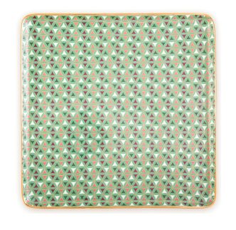 Kockasti pladanj Opera, dim.25 cm