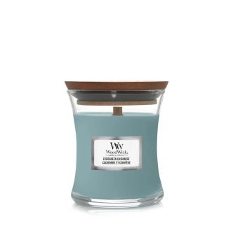 WoodWick Classic Evergeen cashmere mirisna svijeća, mini