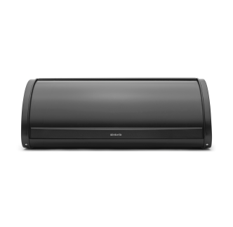 Roll Top kutija za hljeb, crna