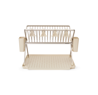 SinkSide sklopiva sušilica za posuđe, soft beige