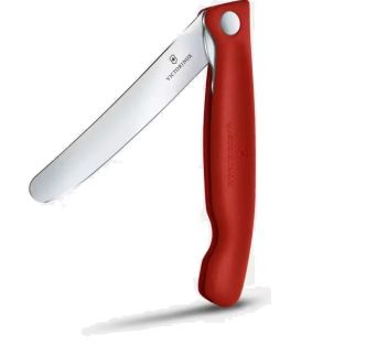 Victorinox sklopivi nož ravni Picnic 11cm, crvena