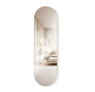 Ogledalo Hubba Pill 157x45cm, zlatna
