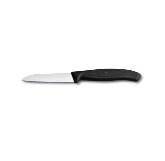 Victorinox klasični ravni nož, 8cm, crna