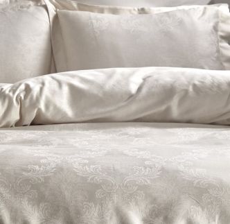 Hoten Jacquard saten jastučnice, prirodna