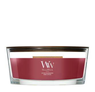 Woodwick Classic Elipse Spiced Berries mirisna svijeća
