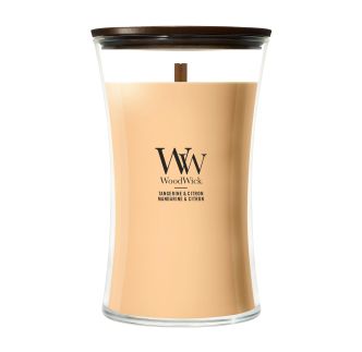 Woodwick Classic Large Tangerine & Citron mirisna svijeća
