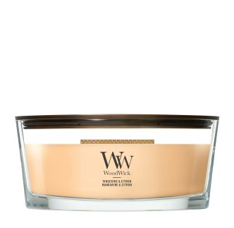 Woodwick Classic Elipse Tangerine & Citron mirisna svijeća