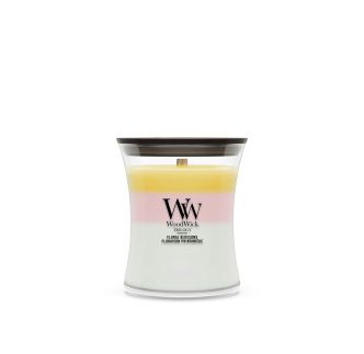 Woodwick Trilogy Medium Floral Blossom mirisna svijeća