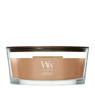WoodWick Classic Elipse Hazelnut Roast mirisna svijeća
