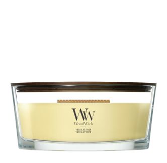 WoodWick Classic Elipse Yuzu & Vetiver mirisna svijeća