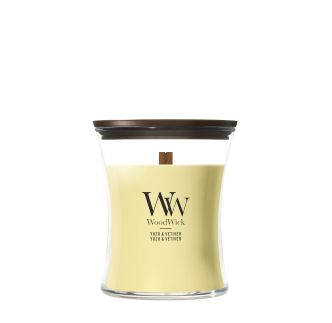 WoodWick Classic Medium Yuzu & Vetiver mirisna svijeća